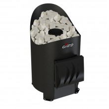 Банная печь Grill'D Aurora Mini Short дверца без стекла